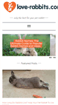 Mobile Screenshot of love-rabbits.com